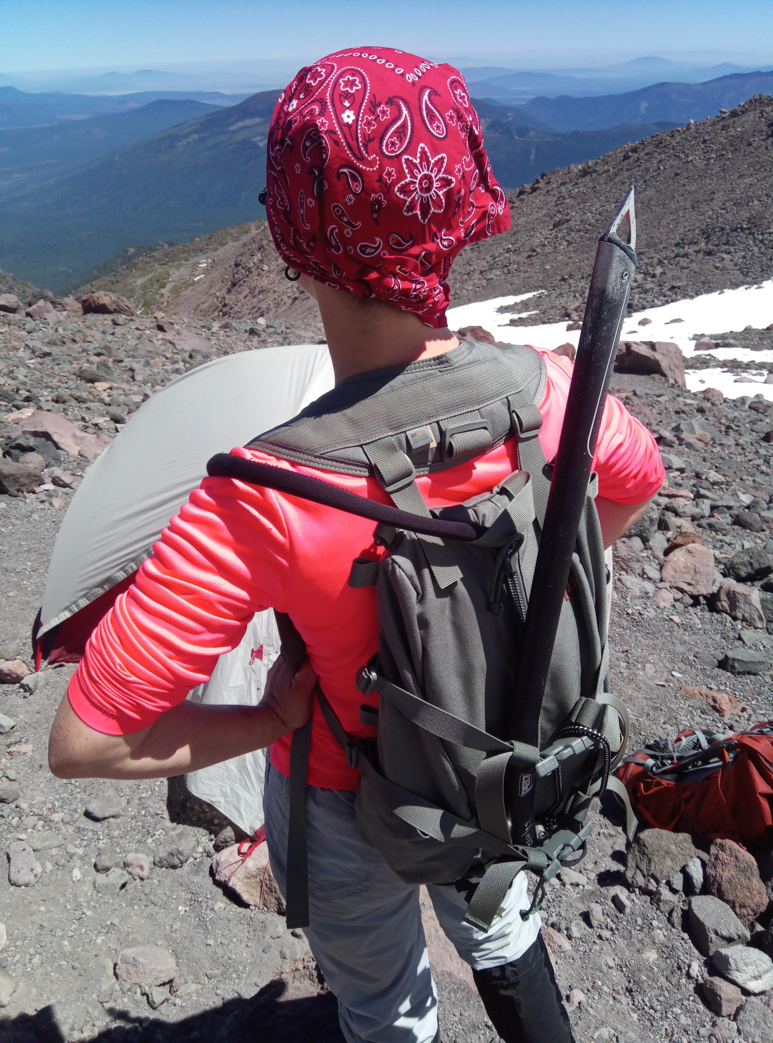 Tarahumara backpack is back from the summit